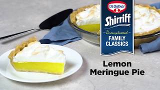 Easy Lemon Meringue Pie with Dr Oetker Shirriff [upl. by Cowie]