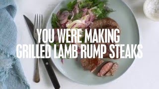 Herb amp Pistachio Crusted Lamb Rump  Caught Short Cook Book [upl. by Schulze]