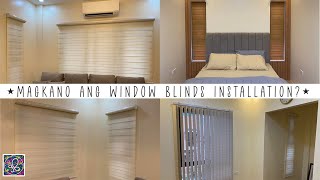 Korean Blinds Installation MAGKANO [upl. by Nethsa]