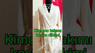 Kimono takımı kesim dikimi nasıl yapılırHow to cut and sew a kimono set [upl. by Cuthbert12]