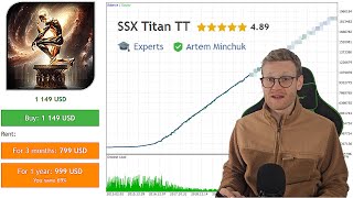 I Tested the SSX Titan TT Highest Ranked EA in the MQL5 Market [upl. by Renick]