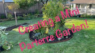 Adding Two ParterreStyle Garden Beds with Lilacs on Standard amp Splitting amp Transplanting Coneflower [upl. by Carrelli]