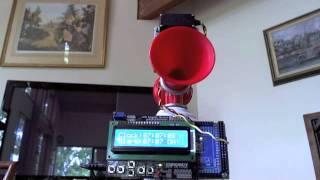 Arduino Air Horn Alarm [upl. by Hnahc]