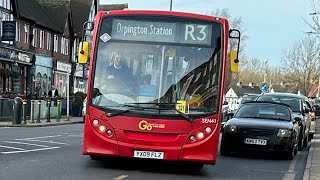 YX09 FLZGo Ahead London 09Reg ADL Enviro200Ex First London [upl. by Iras195]