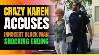 Crazy Karen Accuses Innocent Black Man Then This Happens [upl. by Johnsten]