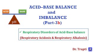 4 Respiratory Acidosis amp Respiratory Alkalosis  Acid Base Balance Biochemistry [upl. by Atekin]