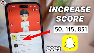 How to increase Snapchat score Hindi  Increase Snap score 2023 hack  Snapchat score Hack fast [upl. by Nahtam]