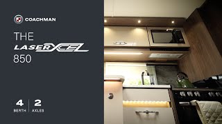 Coachman caravan Laser Xcel 850 [upl. by Eyahc]