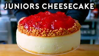 Perfecting Junior’s Famous Cheesecakes At Home  Anything with Alvin [upl. by Egwin]