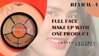 Insight Cosmetics Pro Concealer Palette  How to Use Colour Corrector amp Contour  Review  Beginner [upl. by Netsrik]