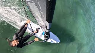 Coronation Beach Western Australia Windsurfing Justyna Sniady  2024 Opener on North Sails XOver [upl. by Bertrando]