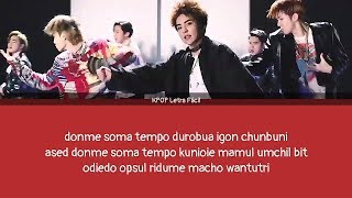 EXO  Tempo «Pronunciación ● Letra Fácil» [upl. by Leann883]