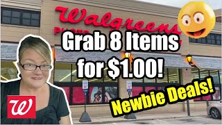 WALGREENS NEWBIE DEALS 106  1012  Grab 8 Items for 100 [upl. by Ahsekahs841]