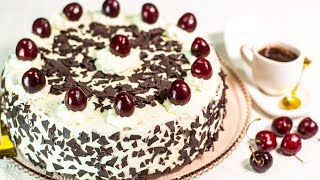 10Minuten SCHWARZWÄLDER KIRSCHTORTE  ohne Backen [upl. by Angadresma]