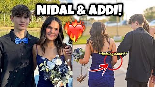 Nidal Wonder and Addi Together at HOMECOMING 🥰 [upl. by Norvan284]