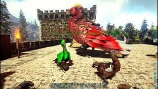 ARK Survival Evolved Day 49 on the Lost Island Setting up a Tree Platform and Sap Taps [upl. by Hodess]