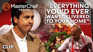 The Worst Takeaway Restaurant  MasterChef Canada  MasterChef World [upl. by Kriss]