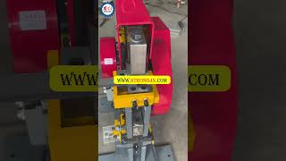 Efficient Angle Steel Shearing and Punching Machine [upl. by Atinaj165]