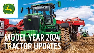 Model Year 2024 Tractor Updates  John Deere [upl. by Ellerahc]