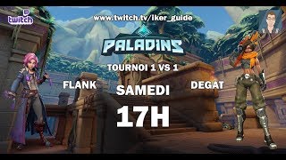 PALADINS FR  Tournoi Champion dHiver FR en 1 vs 1 le 2701 [upl. by Yenreit]