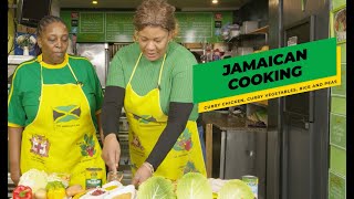 In the kitchen with Simone and Yasmine Traditional Jamaican dishes [upl. by Balcke478]