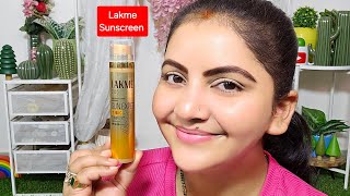 Lakme 9to5 Sun Expert 1 vit c complex Sunscreen Gel review  RARA [upl. by Eilahs190]