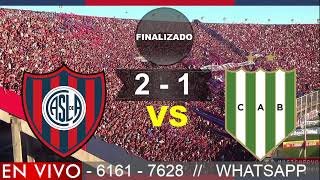 EN VIVO  SAN LORENZO Vs BANFIELD ¡RELATO EMOCIONANTE  SÁBADO 280924 [upl. by Cirdec]