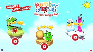 Numberblocks  Full Episode With Numberblocks Magic Run  Merry Christmas🎄🎁 [upl. by Tingley]