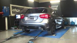 Mercedes GLA 220 cdi 170cv Reprogrammation Moteur  203cv Digiservices Paris 77 Dyno [upl. by Perrin]