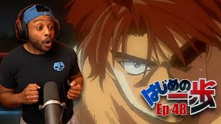 Ippo Vs Volg  Hajime No Ippo Episode 48  Reaction [upl. by Reve839]