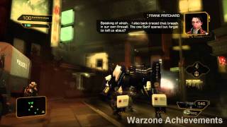 Deus Ex Human Revolution  Acquaintances Forgotten amp Kevorkian Complex  Achievement Guide HD [upl. by Tanaka]