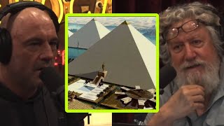 Joe Rogan  Egyptians used VIBRATIONAL FREQUENCIES to build Pyramids [upl. by Nnayecats]