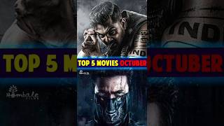 Top 5 Best 🔥 Action Movies Release Today shorts trending youtubeshorts upcoming movies october [upl. by Ayatal]