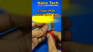 4 Types Motor Collection shorts diy nanoelectronics experiment nanomech dcmotor electrical [upl. by Dannie]