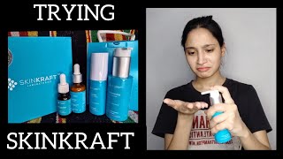 SKINKRAFT REVIEW  BEST PRODUCT  SKINKRAFT KIT  JYOTI PIPLIWAL [upl. by Richma260]