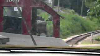 A Ride on Leos Party Caboose at the Winnipesaukee Scenic Railroad [upl. by Novyat]