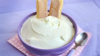 RECEITA ORIGINAL MASCARPONE ITALIANO [upl. by Yhtomiht]