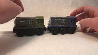 Splatter amp Dodge Review  Thomas Wooden Railway Review 25 [upl. by Aiehtela]