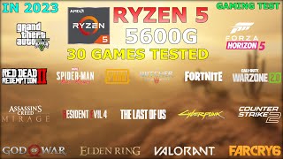 Ryzen 5 5600G Vega 7 Gaming Test  30 Games Tested  Enough for Gaming [upl. by Baras]