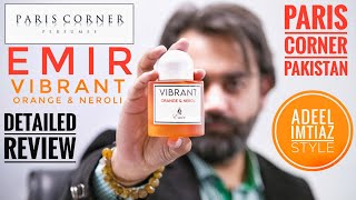 Emir Vibrant Orange and Neroli Perfume Review [upl. by Rustie]