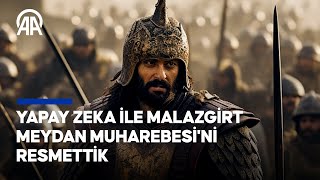 Yapay zeka ile Malazgirt Meydan Muharebesini resmettik [upl. by Blossom299]