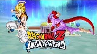 DBZ Infinite World Super Gogeta Goku vs Janemba【HD】 [upl. by Aonian]