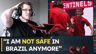 SEN Zellsis Talks About Psychotic Hate amp Threats From Brazilian Fans After Beating Loud [upl. by Ysor517]