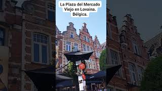 LA PLAZA DEL MERCADO VIEJO EN LOVAINA Bélgica [upl. by Kimmi]