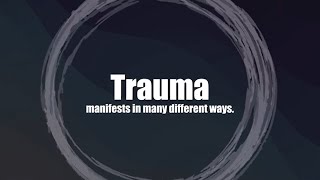 What does living with trauma feel like for different people [upl. by Anear]