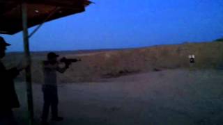 Sagia 223 muzzle flash at night [upl. by Anyalram]