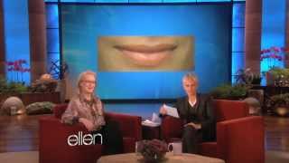 Meryl Streep Kisses and Tells The Ellen show [upl. by Bolling469]