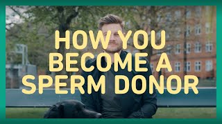 How you become a sperm donor English with subtitles [upl. by Novla479]