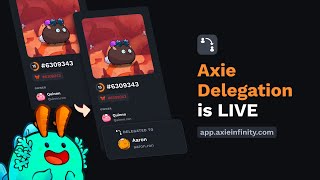 Axie Delegation Overview [upl. by Idnar]