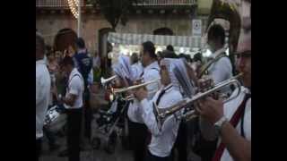 LA BANDA CITTÀ DI FRANCAVILLA DI SICILIA a ROCCELLA [upl. by Hessler]